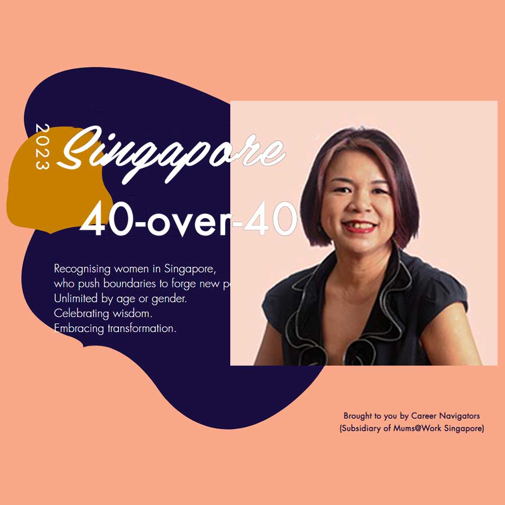 Singapore 40 Over 40 recognition for Ruxin Shi
